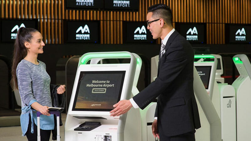 Self service technologies making passenger check-in and bag drop easier