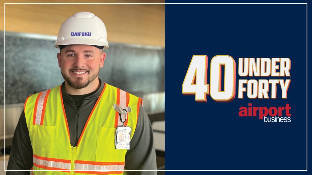 Daifuku Project Manager Named Top 40 Under 40 for 2024